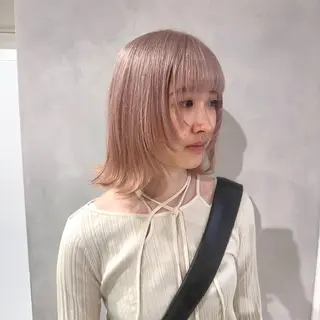 カラー デザインカラー/パー マ🦖外岡咲希🦖のヘアスタイル