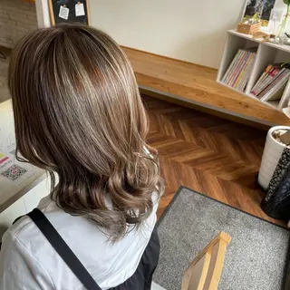 セミロング hair make Rallis(ヘアメイクラリス)所属・冨永 澄佳/東加古川/ボブのヘアスタイル