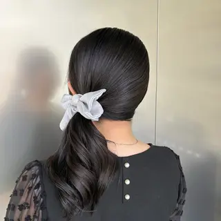 ミディアム ヘアアレンジ Seek🎀 Aoiのマツエク・マツパデザイン