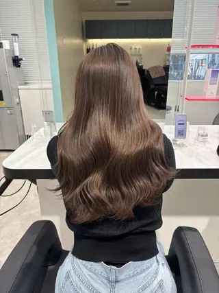 ロング Wカラー/暖色/べ ージュりく©︎🐝のヘアスタイル