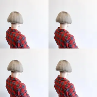 ショート カラー なんば髪質改善カラー Ardoreのヘアスタイル