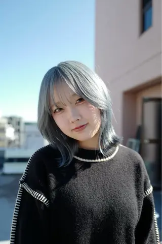 ミディアム カラー 髪質改善/レイヤー/ Yuyaのヘアスタイル