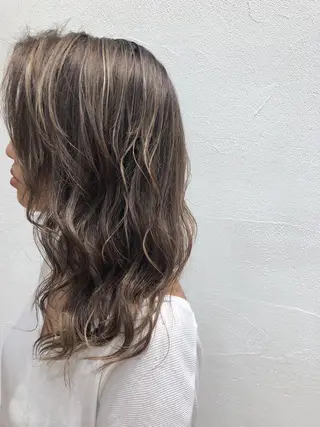 ミディアム カラー メンズカット特化柏駅 徒歩3分LOUのヘアスタイル