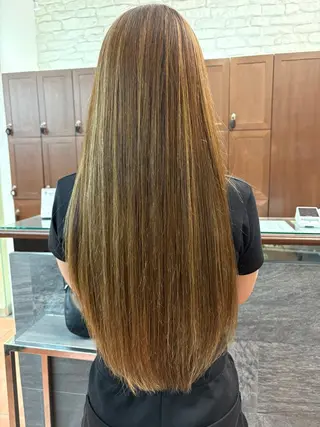 ロング M.SLASH DAY SPAセンター北店所属・井戸 大喜のヘアスタイル