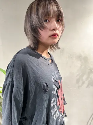 ショート カラー 梅田  illfrere 所属・イルフレール ryuのヘアスタイル