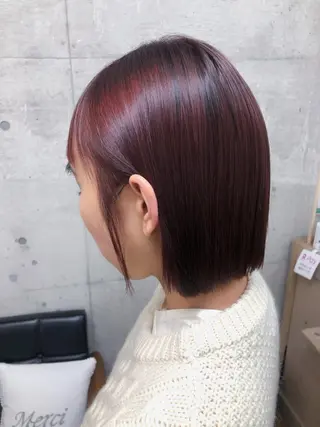 ショート カラー MeL 横浜/ ＭＩＨＯのヘアスタイル