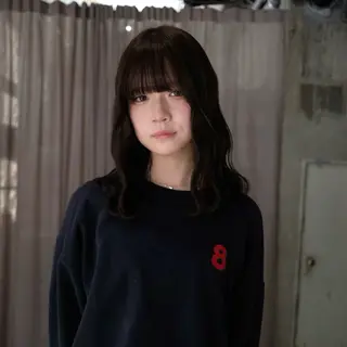 ミディアム カラー 森 亨のヘアスタイル