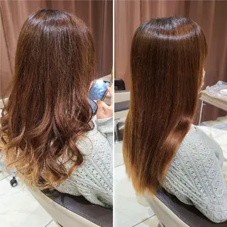 ミディアム Ash 店長　山下達也のヘアスタイル