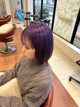 ショート カラー ho nokaのヘアスタイル