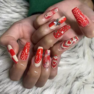 ネイル la vie  Luire所属・la vie Luire ｱｽｶのネイルデザイン