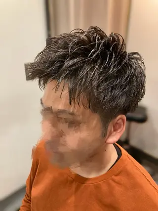 ショート メンズ trim渋谷店所属・徒歩3分ビジネスマン カット👦🏻うしだのヘアスタイル