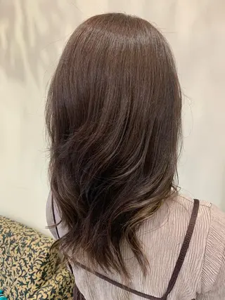 ミディアム カラー ヘッドスパ/栄 /久屋大通/岡戸のヘアスタイル