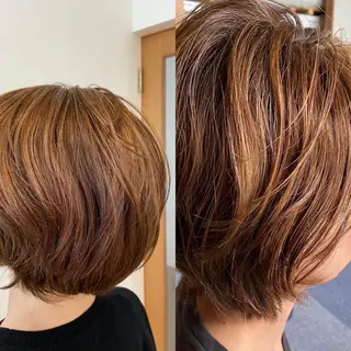 カラー 髪質改善・修復 成瀬由賀里のヘアスタイル