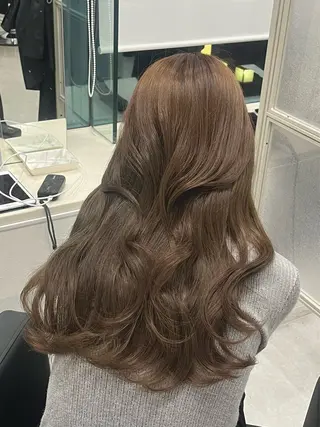 ロング カラー marshu所属・ワンホンへア/ 大阪/nanaのヘアスタイル