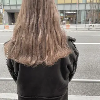 セミロング miri髪質改善 久留米/韓国のヘアスタイル