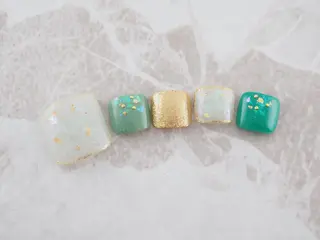 ネイル ネイルPetit Ribbonのネイルデザイン