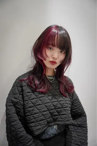 セミロング adne所属・玉村 直也のヘアスタイル