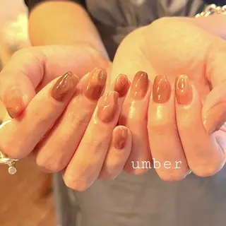 ネイル umber 三茶1分のネイルデザイン