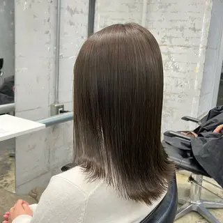 ロング カラー ヘアアレンジ 🌷韓国淡色ブリーチ 特化／りの🪽のヘアスタイル