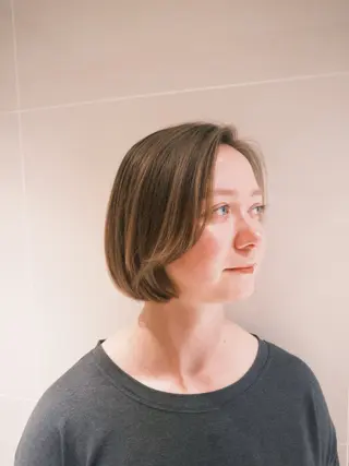 ショート カラー パーマ 🦖SERIKA🦖 ミニボブ.ボブカットのヘアスタイル