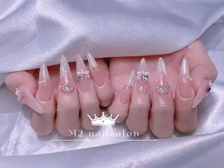 ネイル 長さだし専門店 M2　rikaのネイルデザイン