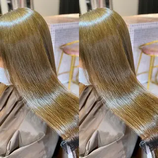 ロング カラー ヘアアレンジ ekolu北梅田店所属・梅田中崎町髪質改善 /オキヒロト/エコルのヘアスタイル