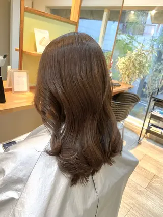 ミディアム カラー CABANON所属・和歌山髪質改善 那須優太のヘアスタイル