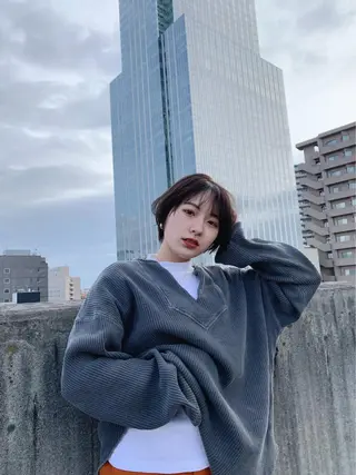 ショート HAIR design ARUE所属・仙台1優しい美容師 Kogaのヘアスタイル