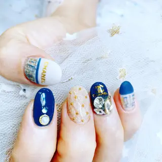 ネイル 🦋ネイルサロン ブラン🌈ゆりのネイルデザイン