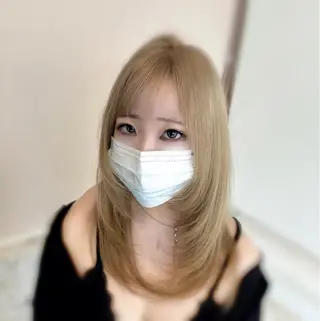 セミロング siu 🐺のヘアスタイル