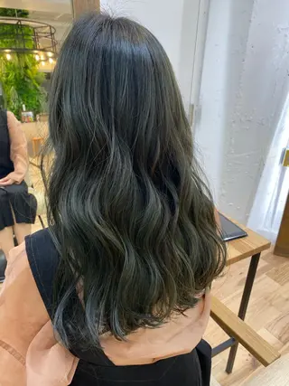 ロング おおつき ありかのヘアスタイル