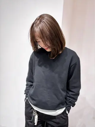 ミディアム LA.MIU★ 八王子店Mayuのヘアスタイル
