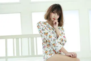 ショート LEVIJU hair所属・韓国ヘア🕊村上 ののこ🕊のヘアスタイル