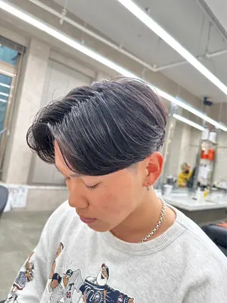ヘアアレンジ メンズ Ryo横浜韓国ヘア/ 曲がる縮毛矯正特化のヘアスタイル