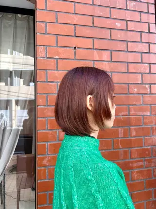 ショート カラー 保坂 駿太郎のヘアスタイル