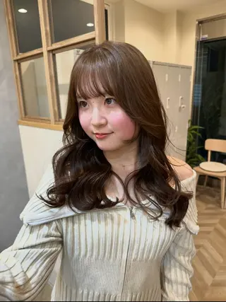 ロング Hanon by LINKTH所属・大宮LINKTH/ nanaのヘアスタイル