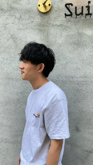 パーマ メンズ men's　パーマ/ ⭐️Tenshinのヘアスタイル