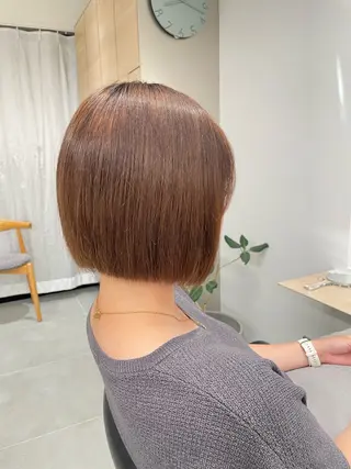 ショート 🤍ショートボブ 🤍NANAMI🤍のヘアスタイル