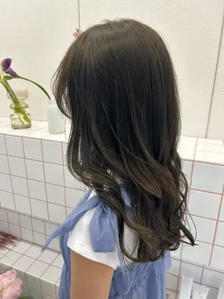 ロング 名古屋/伏見/花屋 併設/不破新のヘアスタイル