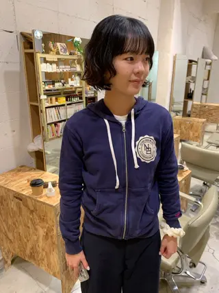 ミディアム パーマ 【takk】 ナカヤママサヨシのヘアスタイル