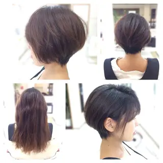 ショート いけだ ゆうのヘアスタイル