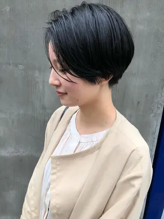 ショート カラー 千葉 郁也のヘアスタイル