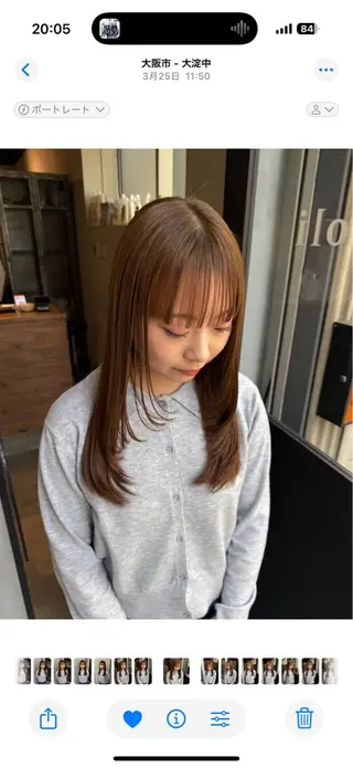 ロング fubuki🪷 似合わせカットカラーのヘアスタイル