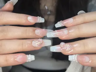 ネイル na🎀🎀na ちゅるちゅるのネイルデザイン