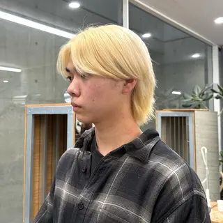 メンズ Welring hair salon所属・Runa/大人 かわいいハイトーンのヘアスタイル