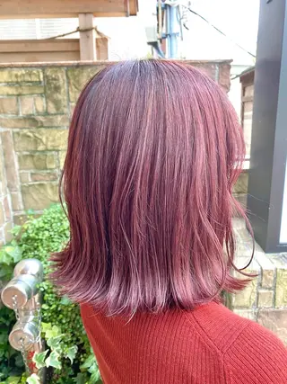 カラー 川本 芹奈のヘアスタイル