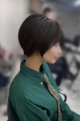 ショート パーマ elu北千住所属・渡邉 佳穂のヘアスタイル