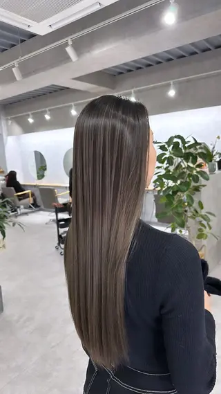 ロング カラー libelle所属・✨️美髪✨️透明感カ ラー✨️大泉翔／店長のヘアスタイル