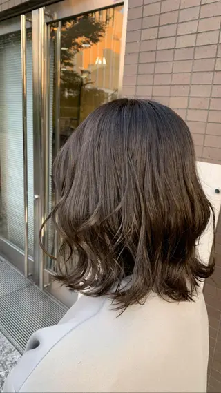 ミディアム メンズバレイヤージュ 斉藤春のヘアスタイル