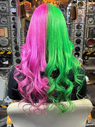 ロング カラー ヘアアレンジ メンズ Hair Salon ADNESS所属・KOYA ｺﾔのヘアスタイル